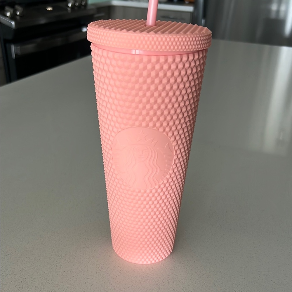 Starbucks Blush Pink Studded Tumbler